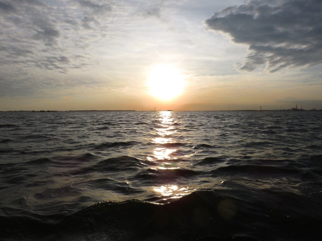 Luca Vivan, travel blogger, Venezia, Poveglia, tramonto