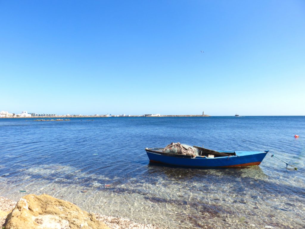 Tunisia, Kélibia, Mediterraneo