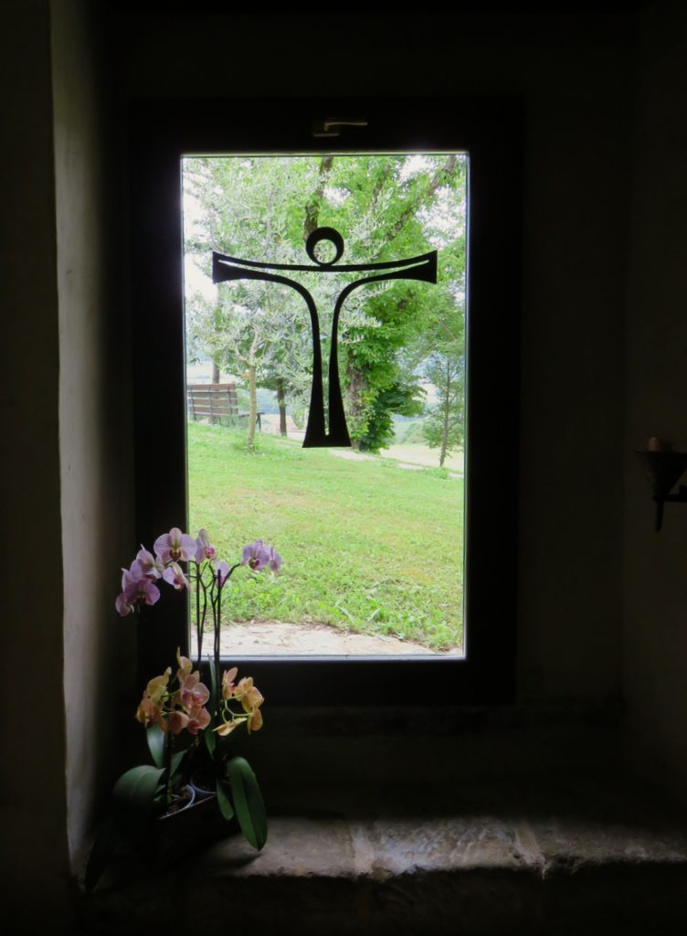  in Casentino, Toscana, Arezzo, Romena, meditazione