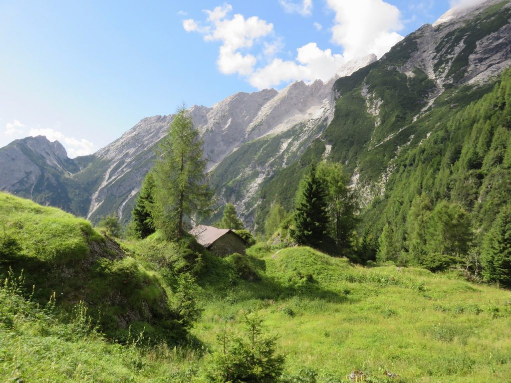  Alpi segrete, Val Cimoliana, Dolomiti friulane, Friuli Venezia Giulia, laghet de sora, malghe Friuli