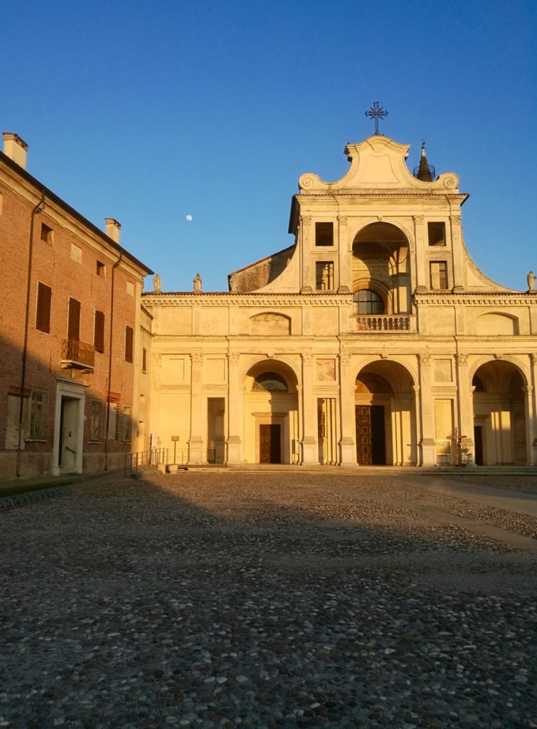 basso mantovano, San Benedetto Po, Abbazia San Benedetto in Polirone, Mantova, Lombardia