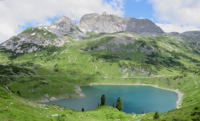  Lech am Arlberg, Formarin, nel Vorarlberg, Vorarlberg, Austria, Rote Wand