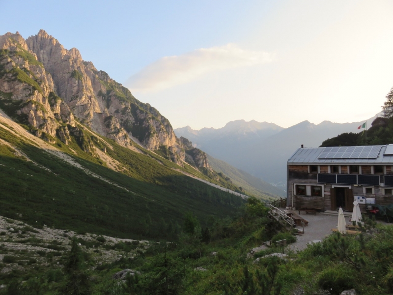 Rifugio Flaiban Pacherini, Friuli Venezia Giulia, Dolomiti Friulane