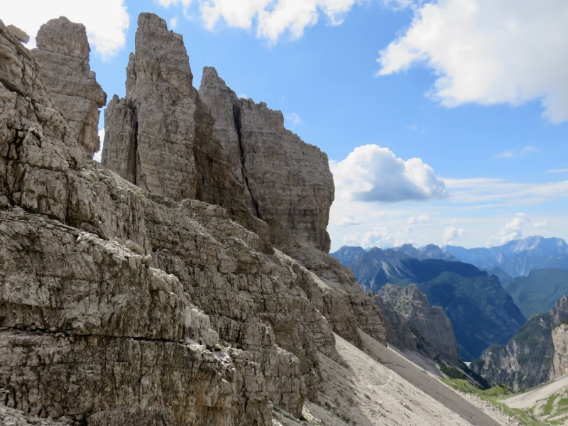 Luca Vivan, anello Dolomiti friulane, forcella leone, Val Monfalcon di Cimoliana, val Cimoliana, Dolomiti Friulane, Pordenone, Friuli, Friuli Venezia Giulia