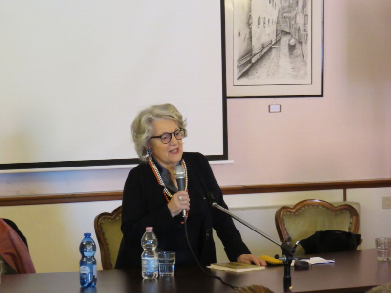  Antonia Arslan a San Lazzaro degli Armeni, presentazione organizzata da Pordenonelegge