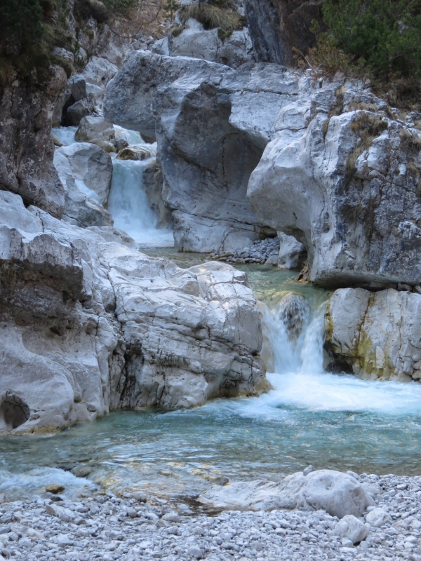 trekking Dolomiti, torrente Cimoliana, Dolomiti del Friuli