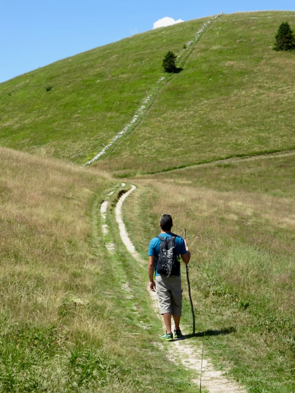 valmorel, Luca Vivan sul sentiero, Pian de le Femene