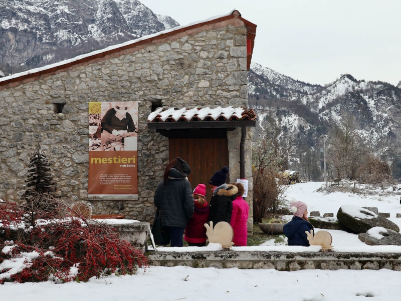 caccia al tesoro Andreis, cosa fare in Friuli in inverno