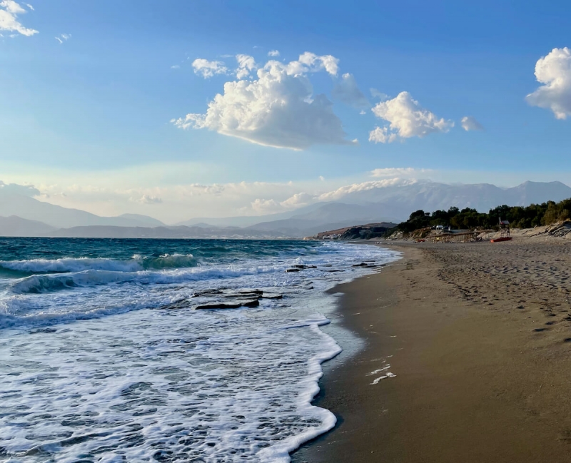 spiaggia di Kommos, spiaggia Creta del sud