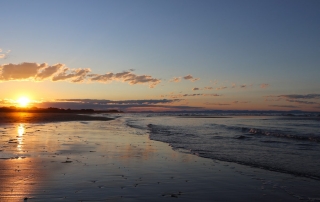 là dove nasce il mare, romanzo Luca Vivan, spiaggia di Bibione all'alba