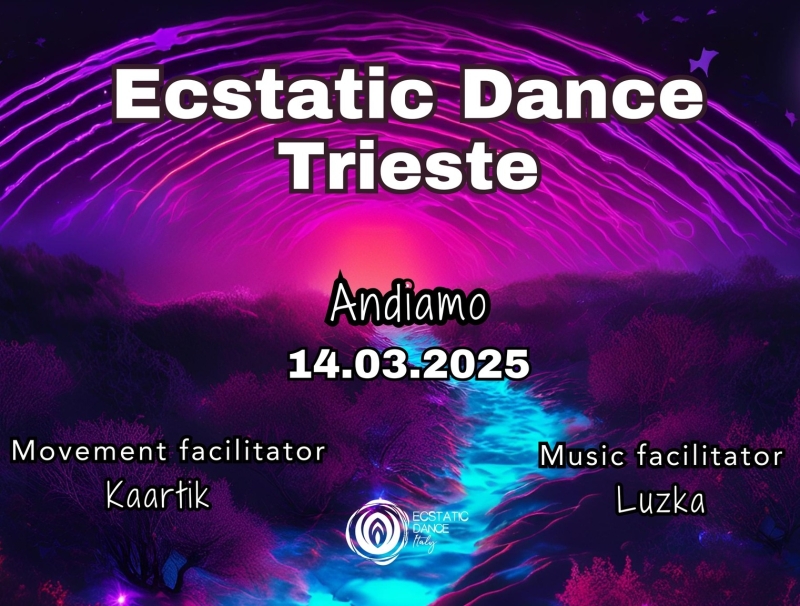 dj luzka, luca vivan, Kaartik, Ecstatic Dance Trieste